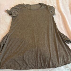 Elegant Brown Midi Dress